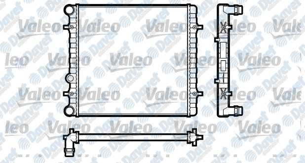 VALEO 731606 Su Radyatoru Klimali-Klimasiz-Mekanik-Otomatik Vw Golf Iv Bora Audi A3 Tt